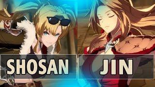 GBVSR:Shosan (Zeta) Vs Jin (Katalina Lady Serenity)| High Level Gameplay.