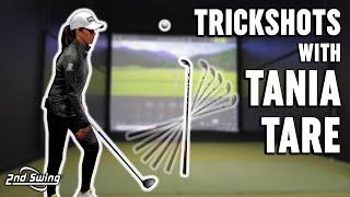 Golf Trick Shots with Tania Tare