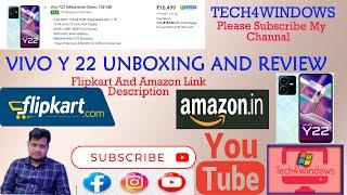 Vivo Y22 V2207 Unboxing | Full Specifications | Camera |Fingerprint  | Price | Unboxing