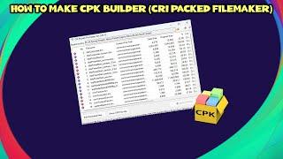 HOW TO MAKE CPK BUILDER (CriPackedFileMaker) - PES 2021 & FOOTBALL LIFE