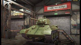 Full T-34/76 Restoration in 6 Minutes  -  Tank Mechanic Simulator