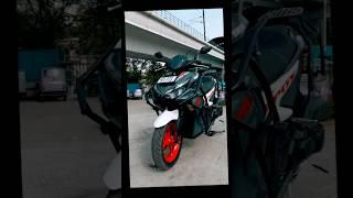 yahama aerox 155cc liquid-cooled engine 2024 #yahama #aerox155 #bike #2024 #scooter #shortvideo #op