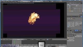 Blender. Урок 11-12: Моделирование дыма и огня