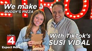 We make a Buddy's Pizza with TikTok's Susi Vidal