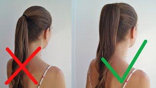 VOLUMINOUS PONYTAIL. SUPER HACK