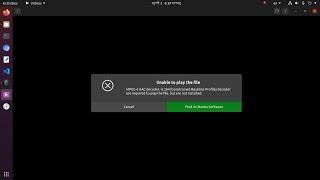How to fix unable to play the file MPEG-4 AAC decoder, H.264 decoder are required to play the file.