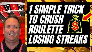 CRUSHING Roulette Losing Streaks With This ONE Simple Trick!