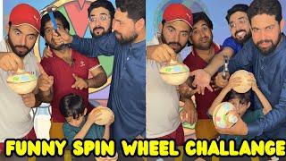 Funny Spin Wheel Challange| Ultimate Food Challenge | Shugal Mela Bro