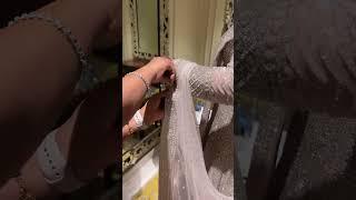 How to drape a dupatta with only beautiful border | Dolly Jain lehenga dupatta draping