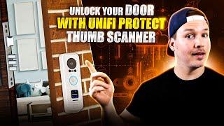 Unlock Your Door With Unifi Protect Thumb Scanner