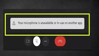Fix Your microphone is unavailable or in-use on another app Problem whatsapp | microphone unavailabl
