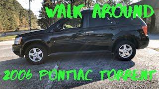 2006 PONTIAC TORRENT WALK AROUND/REVIEW AND ENGINE STARTUP