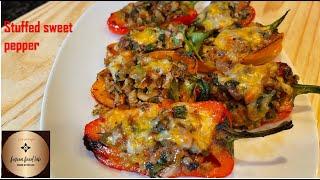 Quick easy Stuffed Sweet Mini Peppers Party Appetizer Recipe with ~ Fusion Food Lab