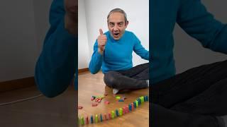 How to build a perfect Domino line  | Arnaldo Mangini #arnaldomangini #comedy