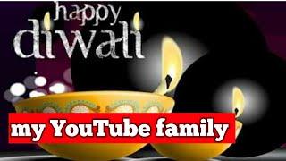 Happy diwali |my youtube family●| srk technical gamer