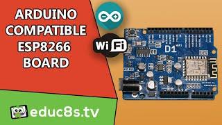 Arduino Tutorial: First look at the WeMos D1 Arduino compatible ESP8266 Wifi Board from Banggood.com