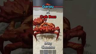 Garou X Crab Combo️ #shorts #roblox #strongestbattlegrounds