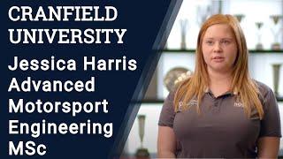 Jessica Harris - Advanced Motorsport Engineering MSc at Cranfield University