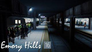 Downtown Metro, custom underground stations - Cities Skylines: Emory Hills - 16