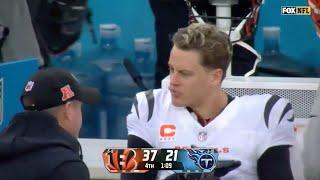 Joe Burrow, Zac Taylor HEATED Altercation After Bengals Run Up The Score! Burrow SNAPS At Taylor!