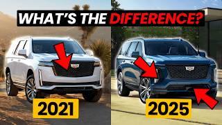 NEW Cadillac Escalade 2025 vs 2021: What’s Changed? | NEW Exterior, Interior