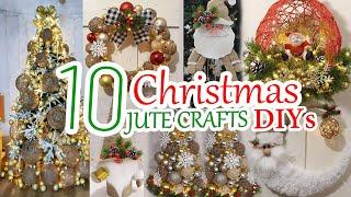 10 Beautiful DIY Jute Christmas Decorations You Can Make at Home 2024