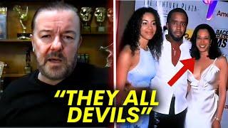 Ricky Gervais DROPS Diddy Accomplice List | Warns Kamala Harris