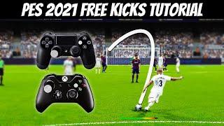 PES 2021 - Free Kicks Tutorial (How to Score a Free Kick like an Expert?) | HD