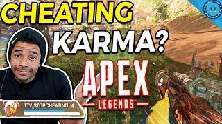 I Caught My Teammate Cheating In Apex Legends...Then He Died To Cheaters!? (Gameplay)