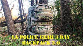 LA Police Gear 3 Day Backpack 2.0 (Multicam)