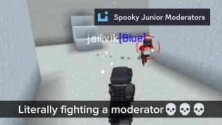 Fighting a moderator - Ultra Go