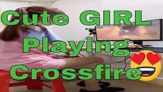 Very Girl Playing CROSSFIRE LIKE A MAN | Crossfire Gamers