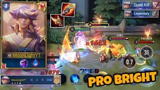 Bright Pro Gameplay as Marksman | Bright Is Even Better in Lane | Arena of Valor Bright Moonlight