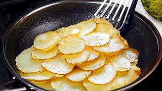 3 Ingredients ONLY! Most DELICIOUS Potato Recipe I learned in the Village! Quick and Simple