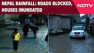 Nepal Rain News | Incessant Rainfall Sweeps Across Nepal, Roads Blocked, Houses Inundated