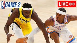 NBA LIVE! Oklahoma City Thunder vs Indiana Pacers GAME 2 LIVE | June 8, 2025 | 2025 NBA Finals 2K25