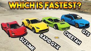 GTA 5 ONLINE : WHICH IS FASTEST MONEY FRONTS DLC VEHICLE?