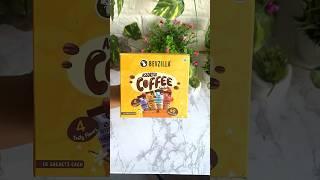  trying the bevzilla coffee sachets  | butterscotch flavour | coffee shots | cafe at home #shorts