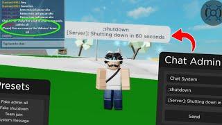 FE Chat Admin Roblox Script v2.0 Showcase Arceus X