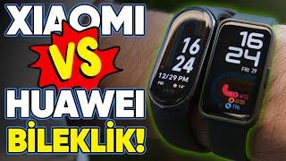 Xiaomi Mi BAND 8 vs. Huawei BAND 8: 1000 TL'ye Hangisi Alınır?