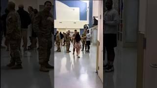 They're finally reunited #reunion #respect #dogood #humanity #behappy #army #surprise #positivevibes