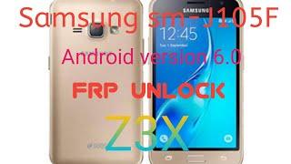 Samsung sm-j105f frp unlock z3x