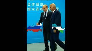 Putin and Islom Karimov ,Russia and Uzbekistan