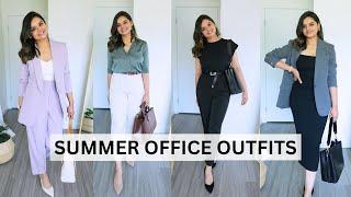 Easy and Unique Office Outfits | Business Casual | Summer 2023 | Tips to Elevate Your Workwear Fits