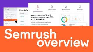 Semrush Overview 2024 - Grow Your Online Visibility in 7 Easy Steps