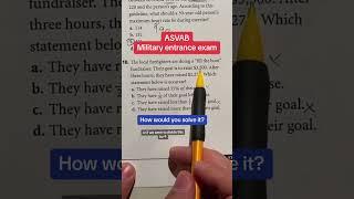 ASVAB Arithmetic Reasoning #10 explained