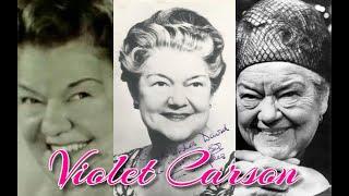 VIOLET CARSON/ENA SHARPLES