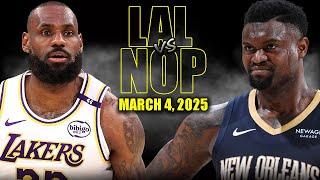 Los Angeles Lakers vs New Orleans Pelicans Full Game Highlights - March 4 | NBA Regular Season