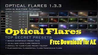 I Downloaded Free Optical Flares For After Effects #SvvShow