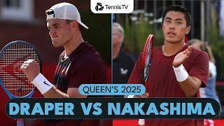 Jack Draper vs Brandon Nakashima Match Highlights | Queen's 2025 Quarter-Final